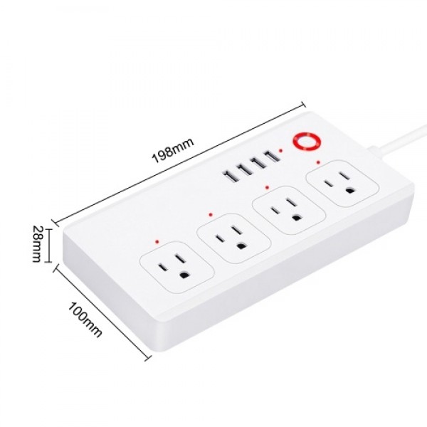 Intelligent Smart Plug power strip WiFi Sockets Power Strip