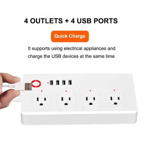 Intelligent Smart Plug power strip WiFi Sockets Power Strip