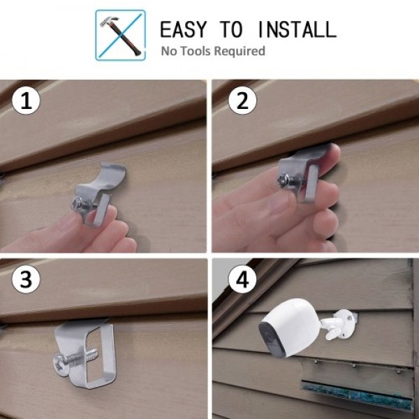 Blink Mini Vinyl Siding Hooks Clips No Holes Needed