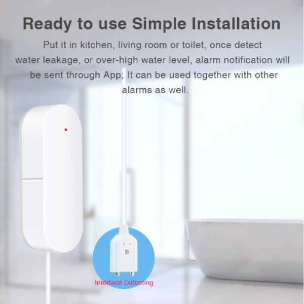 WIFI Water Leakage Detector Water Leak Sensor