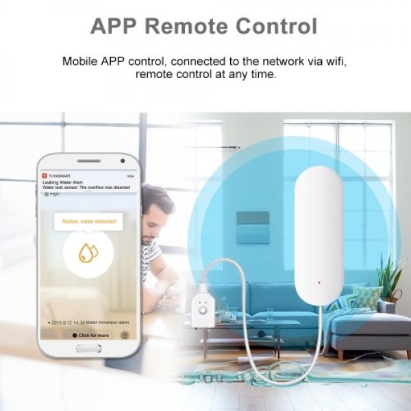 WIFI Water Leakage Detector Water Leak Sensor