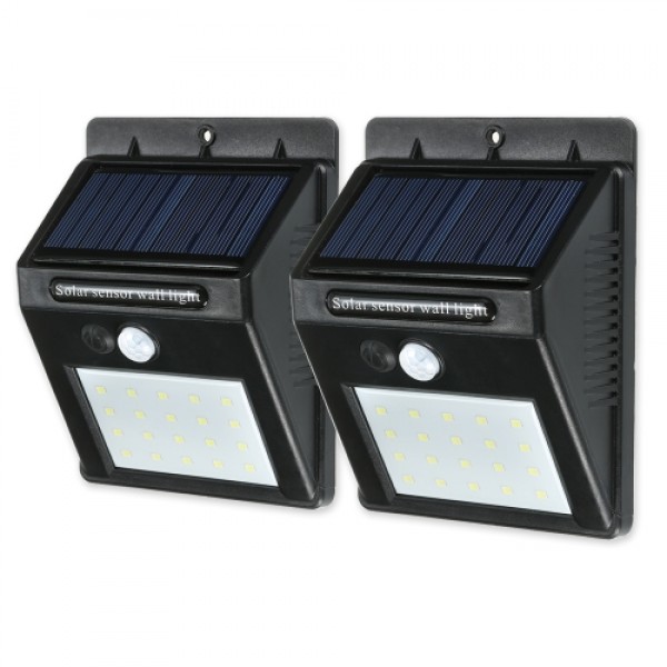 20 LED Solar Sensor Waterproof  Wall Lights