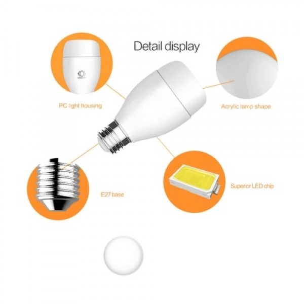 Intelligent WiFi SmartBulb LED Light Lamp