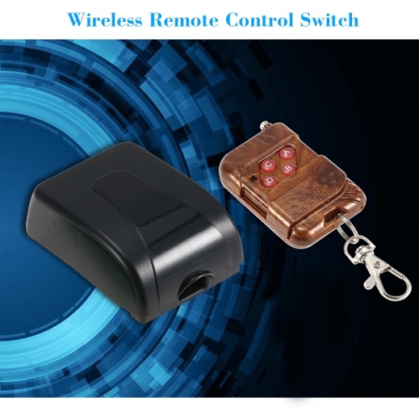 Smart Home 433Mhz RF 4CH Wireless Remote Control Switch +1*Remote Control 1527