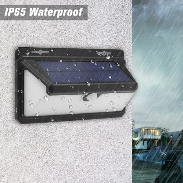 Waterproof Solar Powered PIR Motion Sensor Solar Sensor Wall Lights