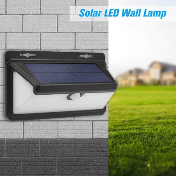 Waterproof Solar Powered PIR Motion Sensor Solar Sensor Wall Lights