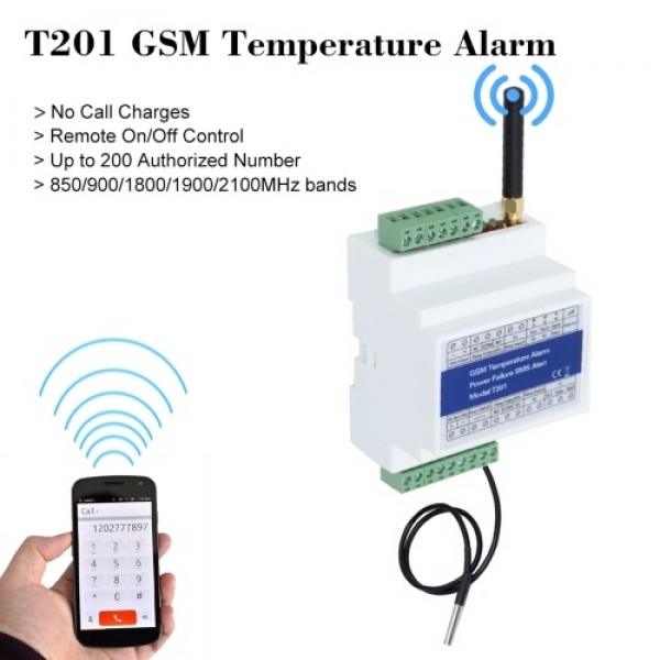 GSM Remote Relay Switch Access Controller