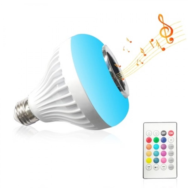 Wireless BT E27 Bulb Remote Control Smart Bulb