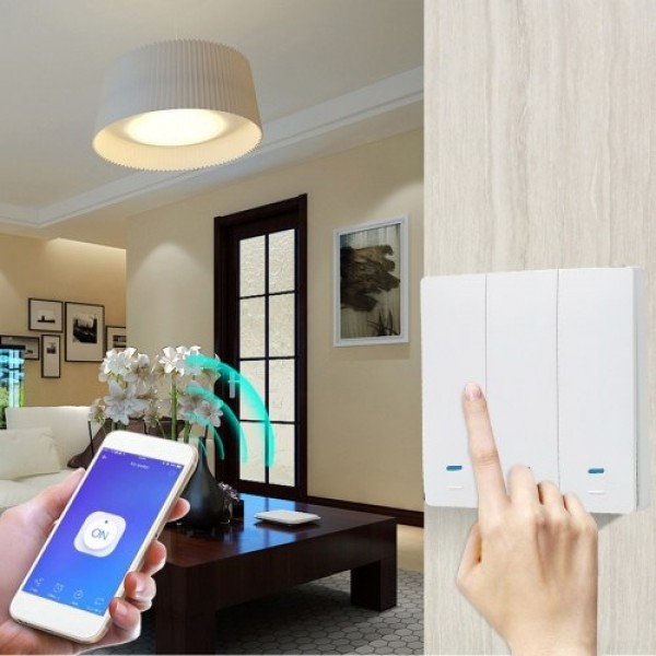 Wi-Fi Smart Switch Light Switch Push Button