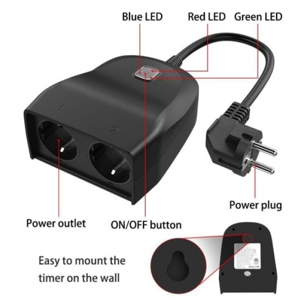 WIFI Connection EU Plug Intelligent Socket