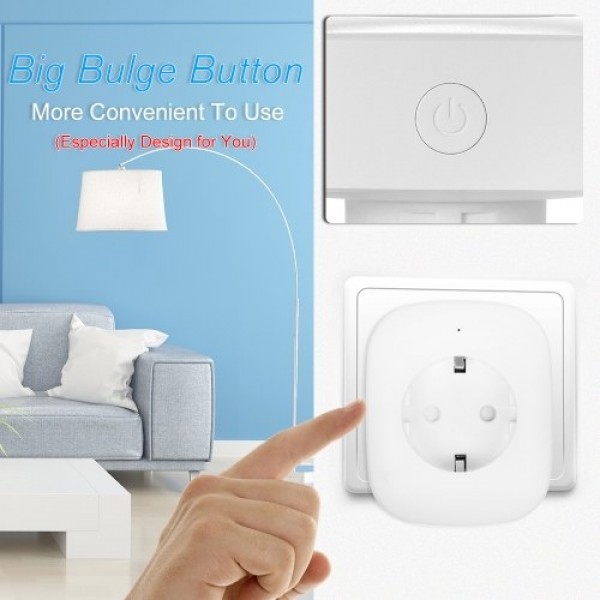 Mini Smart WiFi Socket Support Voice Control