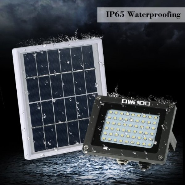 Solar Powered Floodlight 54 LED Solar Lights