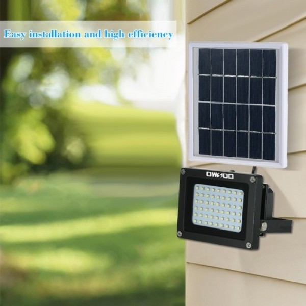 Solar Powered Floodlight 54 LED Solar Lights