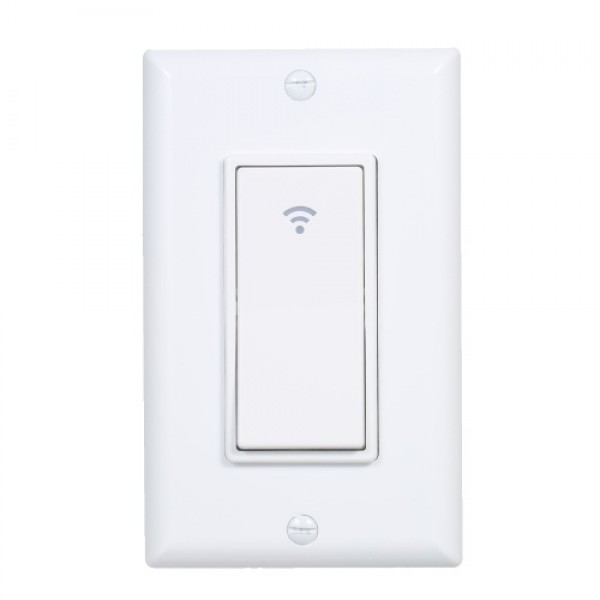 3 Way Smart Light Dimmer Switch In-Wall WiFi Smart Switch Compatible With Alexa and Google Assistant and IFTTT No Hub Required R