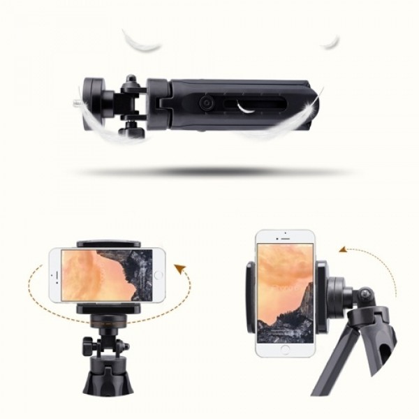 Phone Tripod Stand for Selfie &amp; Vedio Portable &amp; Adjustable Phone Stand Holder Mini with Universal Clip