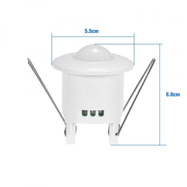 Mini Infrared Motion Sensor Switch 360 Degree PIR Detection