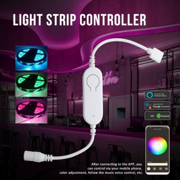 DC5V~12V WiFi RGB Controller LED Strip Light Controller