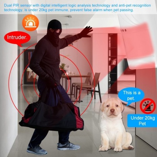 Pet Immune Wired PIR Motion Sensor