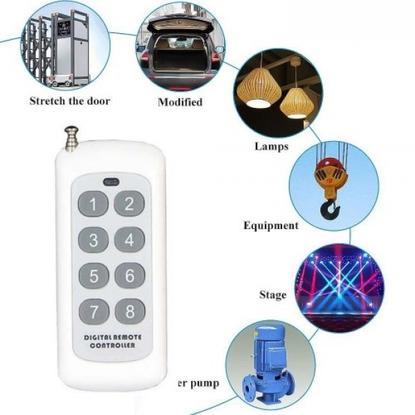 1000m Long Range Distance High Power 1CH Wireless Remote Control