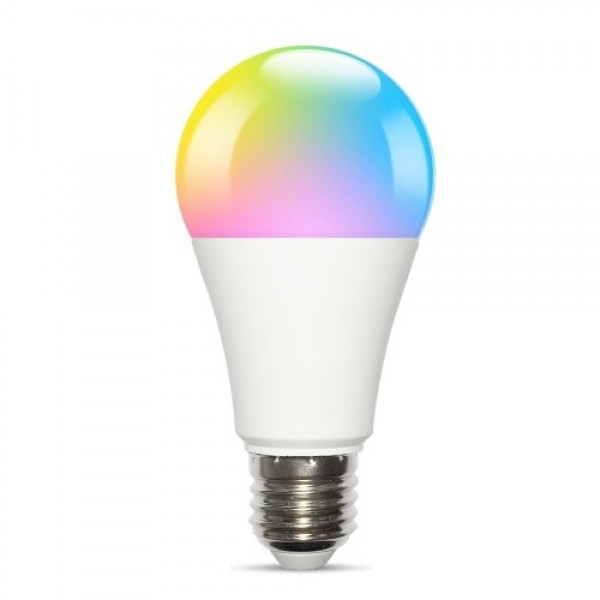 E27 Smart Bulb RGB LED Light Bulb Dimmable and Adjustable Brightness Tuya App Remote Control Works with Google/Alexa