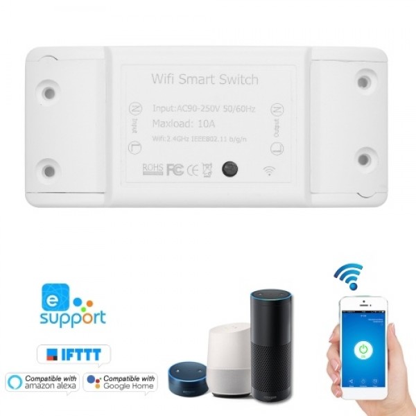 Wifi Switch DIY Smart Wireless Remote Switch Compatible