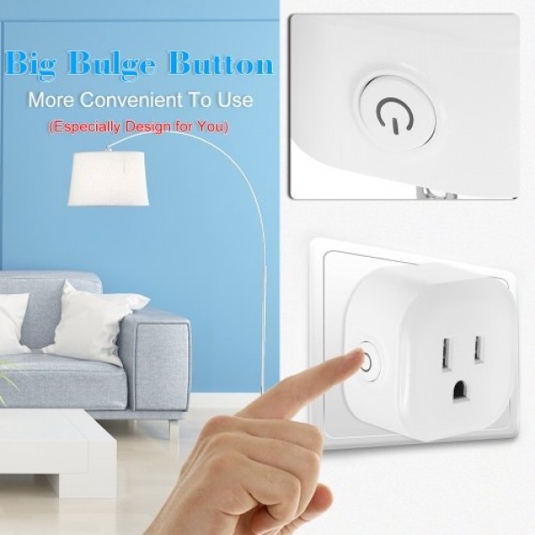 Mini Wifi Smart Socket with Energy Monitoring Function