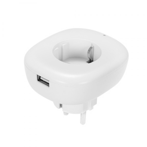 Wifi Smart Socket Plug with Big On/Off Switch Button + USB Port