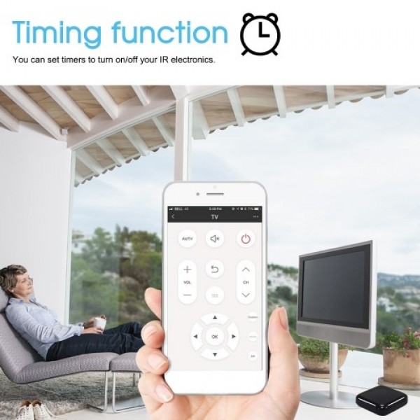 WiFi-IR Remote IR Control Wi-Fi(2.4Ghz) Enabled Infrared Universal Remote Controller For Air Conditioner TV DVD Using Tuya Smart