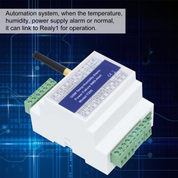 GSM Temperature Humidity Alarm