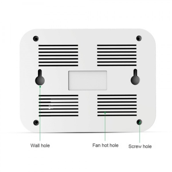 X7 Wall-mounted Air Quality Detector HCHO CO2 Accurate Monitoring Sound Alarm for Home Office