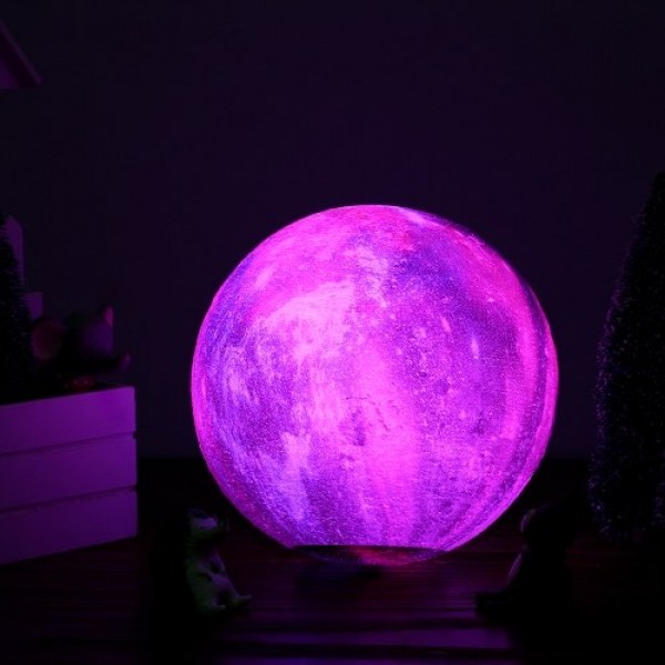 10cm/3.94in 3D Printing Star Moon Lamp