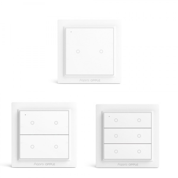 Aqara|OPPLE Wireless Switch Smart Homekit Working with  Home App Magnetic Wall Switch Zigbee 3.0