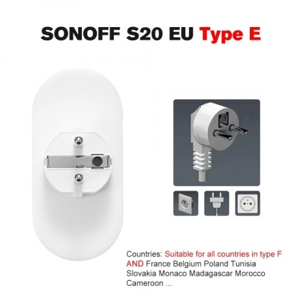 2PCS Smart WiFi Socket EU Type E