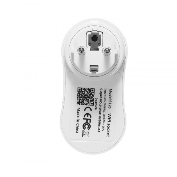 Smart WiFi Socket EU Type E with USB Outlet Remote Control