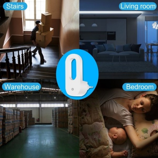 Simple Bedroom Corridor Intelligent Induction Creative LED Light