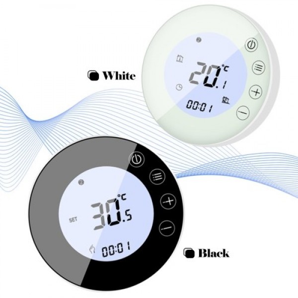 WIFI Intelligent Thermostat with LCD Display Smart Heating Radiator Thermostat