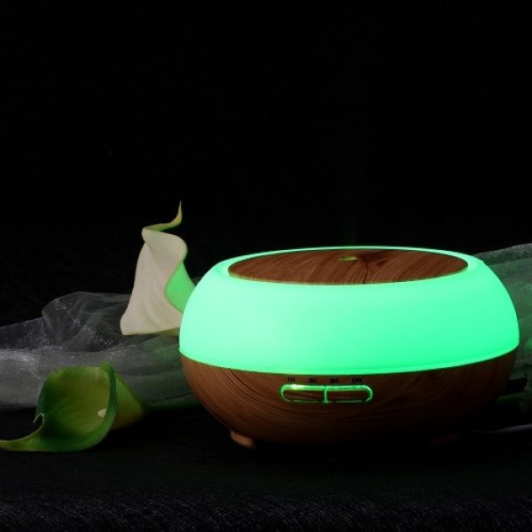 Smart Wifi Wireless LED Night Lamp 400ml Humidifier Essential Oil Aromatherapy Mist Diffuser