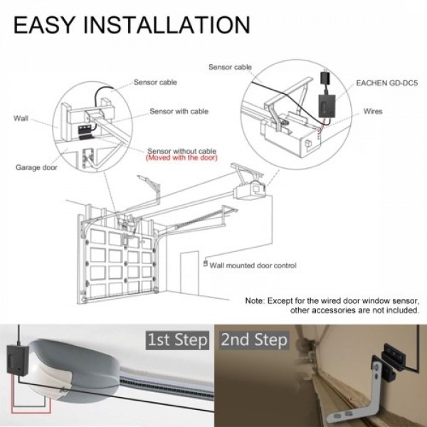 1Pack/Set Wired Door Window Sensor Detector