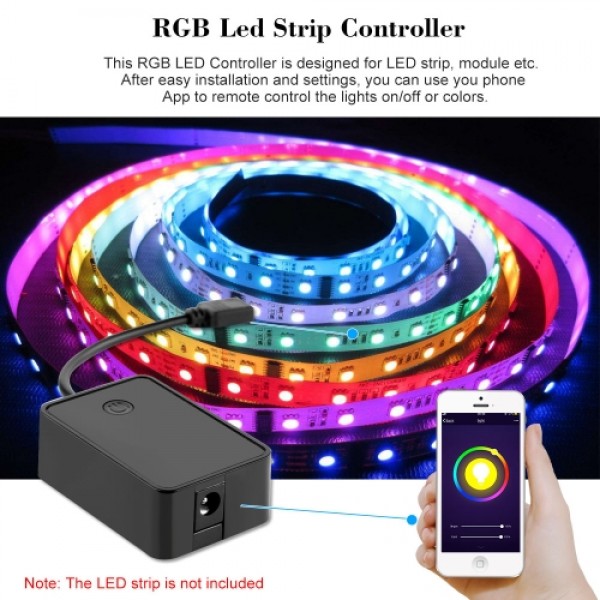 2pcs Mini Wifi RGB LED Strip Controller