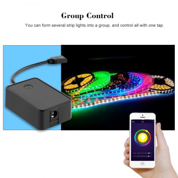 2pcs Mini Wifi RGB LED Strip Controller