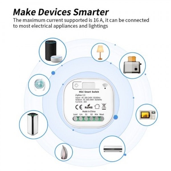 Zigbee3.0 Smart Light Switch Module