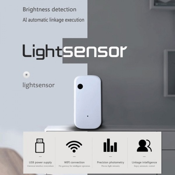 Light Sensor Working with Smart Life App Linkage Intelligence Illumination Sensor