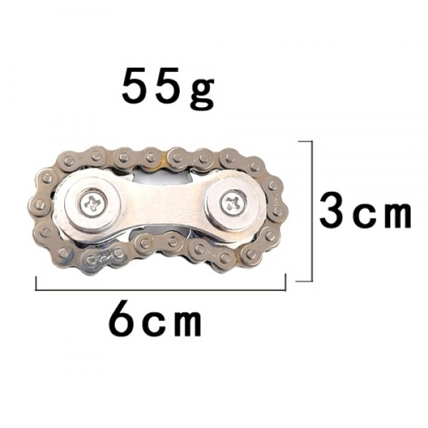 Metal Gear Bicycle Chain Decompression Fingertip Chain Gear Chain Decompression Toy