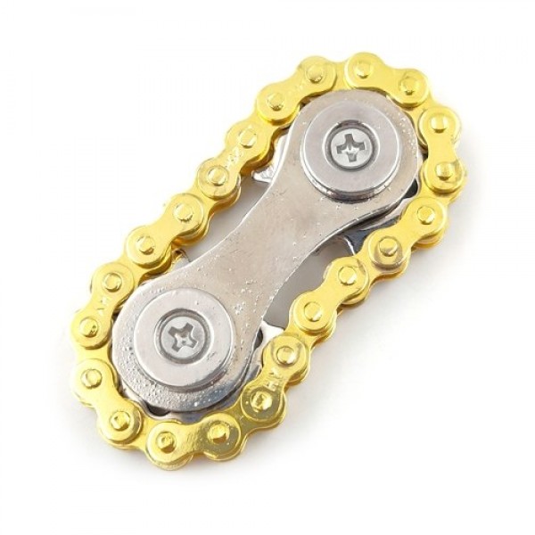 Metal Gear Bicycle Chain Decompression Fingertip Chain Gear Chain Decompression Toy