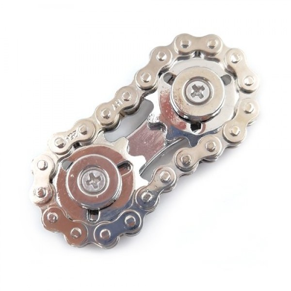 Metal Gear Bicycle Chain Decompression Fingertip Chain Gear Chain Decompression Toy