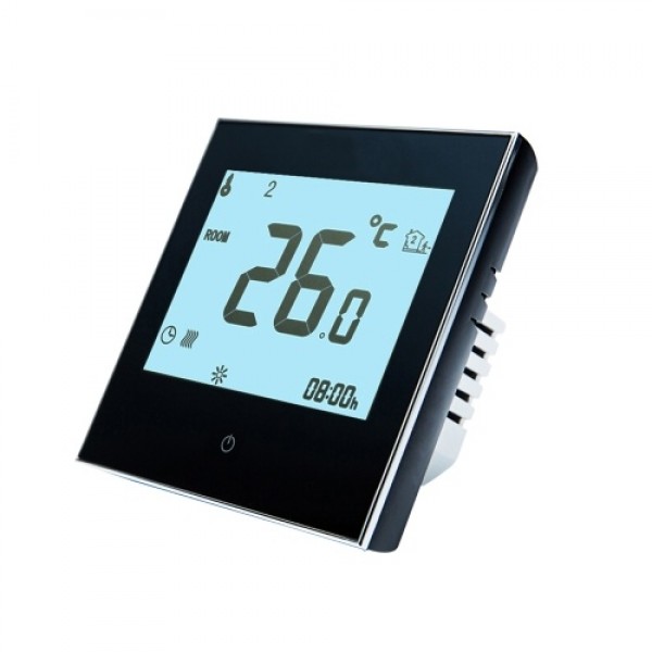 Home Programmable Thermostat with WiFi for Radiant Floor Heating System Smart Touchscreen Heat Only Thermostat with App and Voic