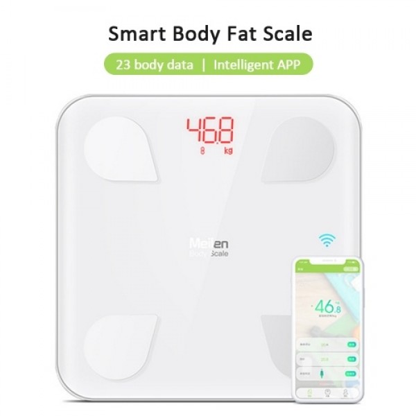 Smart Body Fat Scale BT Weight Household Electronic Scales High Precision Digital Health APP Data Analysis 23 Body Composition A