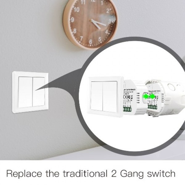 2 Gang ZigBee Switch Module