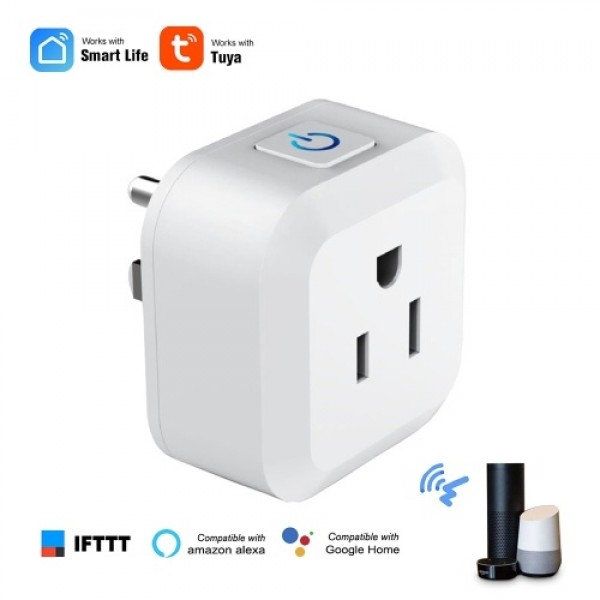 Mini Smart Plug WiFi Power Socket US Tuya APP Remote Control