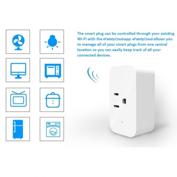 Intelligent WiFi SmartPlug Voice Control